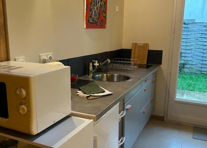 A Tres Lumineux Avec Jardinet Lejlighed